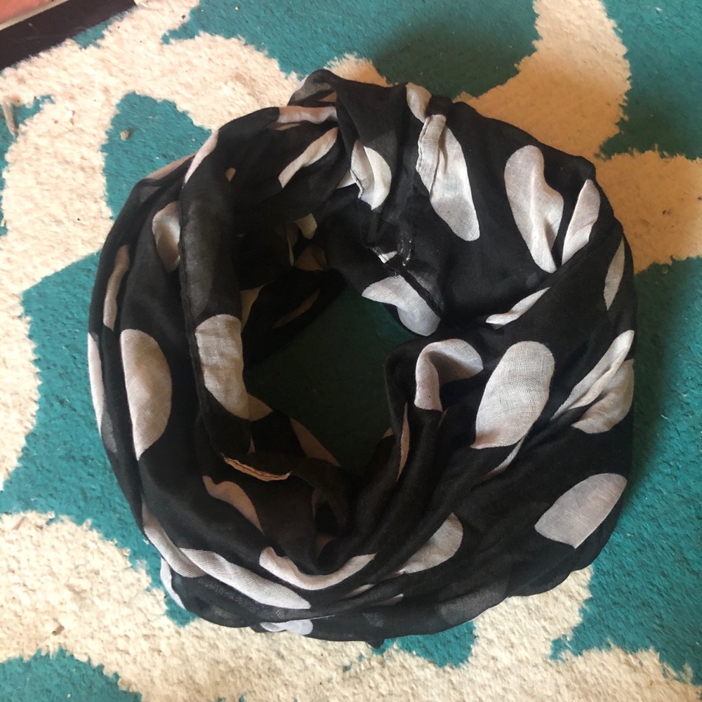 Polka dot scarf